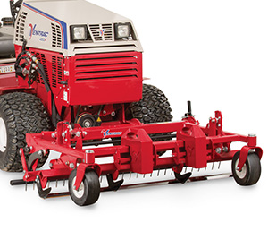 Ventrac ballpark renovator attachment
