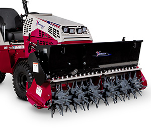 Ventrac Aera-Vator attachment