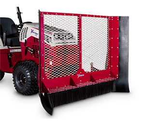 Ventrac leaf plow attachment