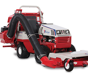 Ventrac vacuum collection system