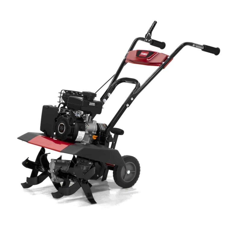 Toro 58604 tiller cultivator side view