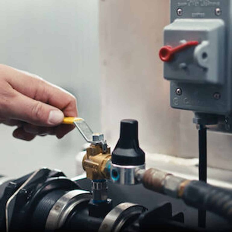 BOSS legacy brine maker air purge