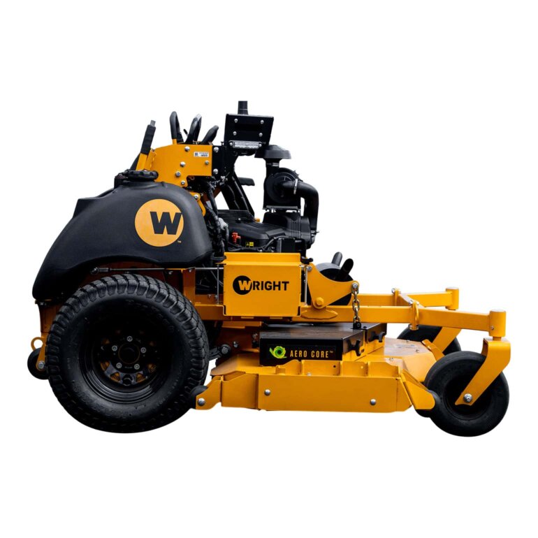 Wright Stander ZTO mower side view
