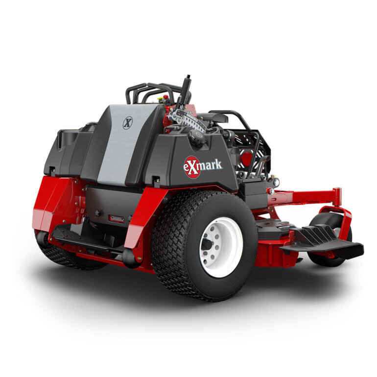 Exmark Vertex X stand on rider rear view