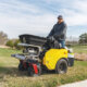 Z-Spray Junior spreader sprayer in action side view
