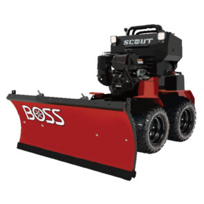 BOSS SR Scout sidewalk snow plow