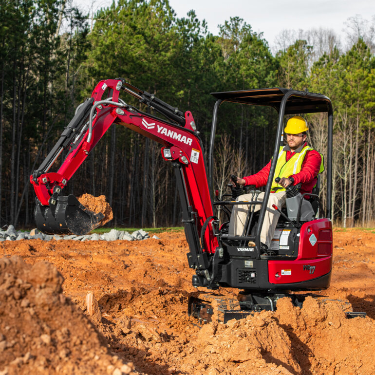 Yanmar ViO 17 mini excavator