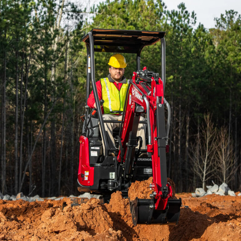 Yanmar ViO17 mini excavator