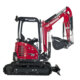 Yanmar ViO25 mini excavator