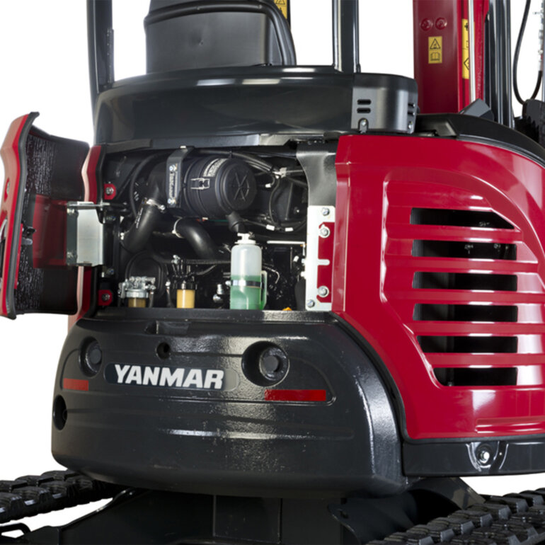 Yanmar ViO25 mini excavator