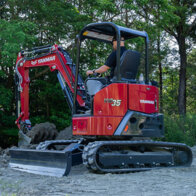 Yanmar Vio35 excavator