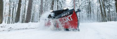 BOSS DXT snow plow