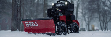 BOSS Scout snow plow