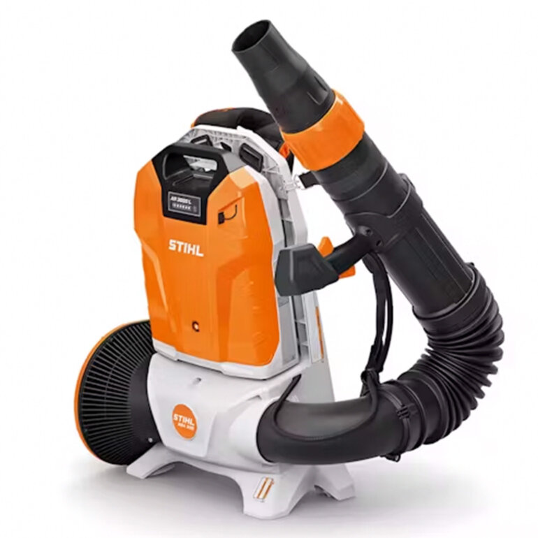 Stihl BGA300 battery powered backpack blower