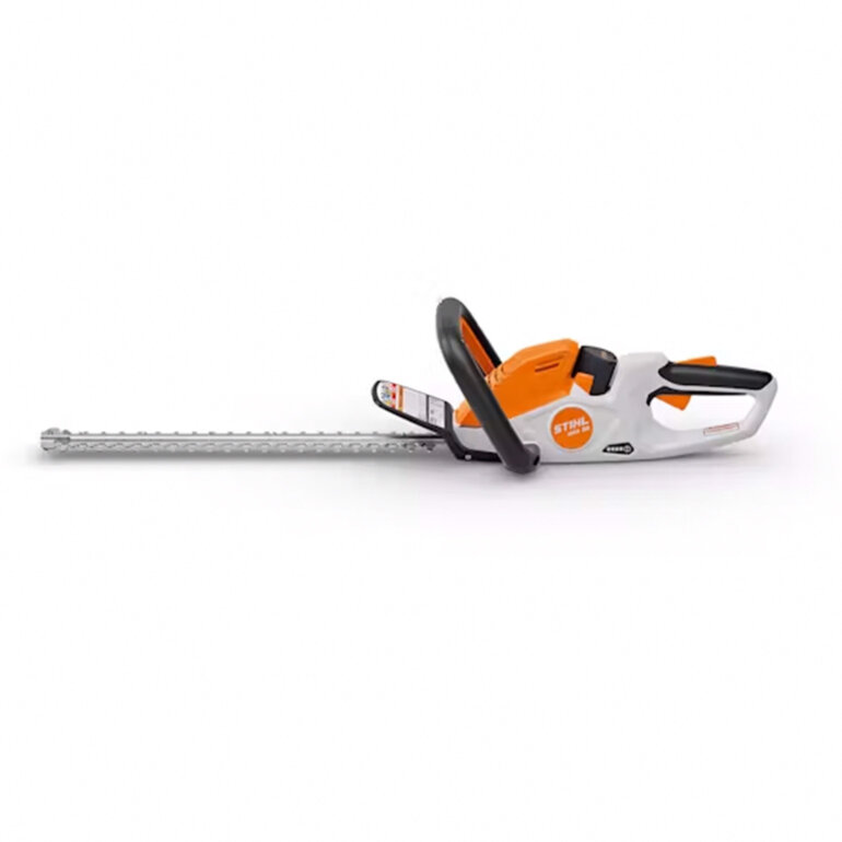 Stihl HSA battery powered hedge trimmer