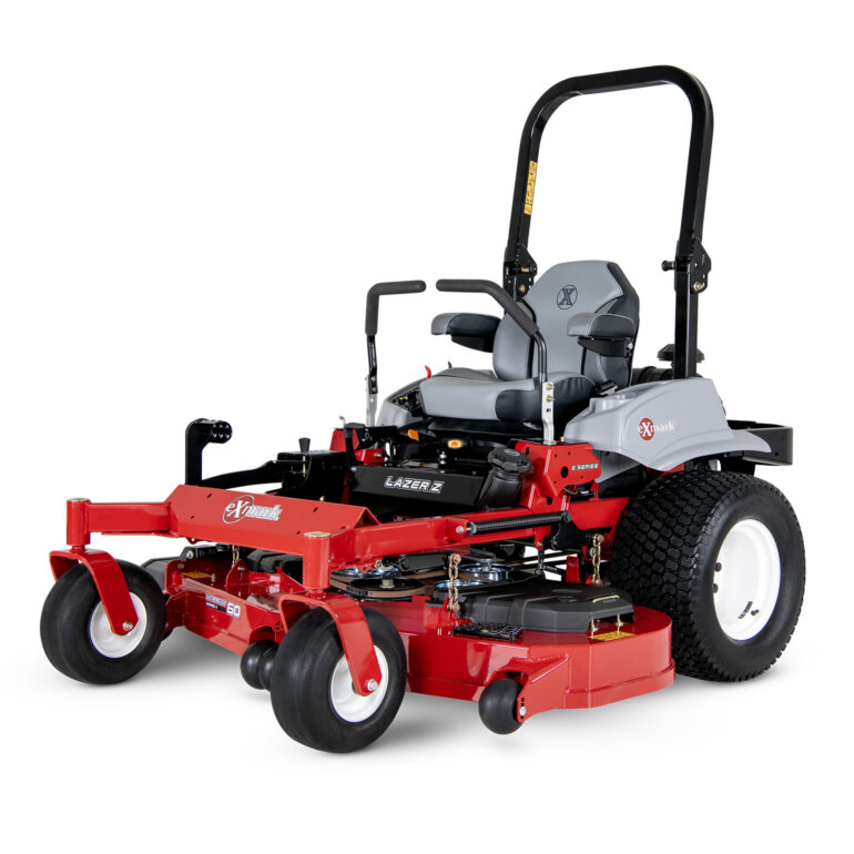 Exmark Lazer E-Series zero turn mower side view