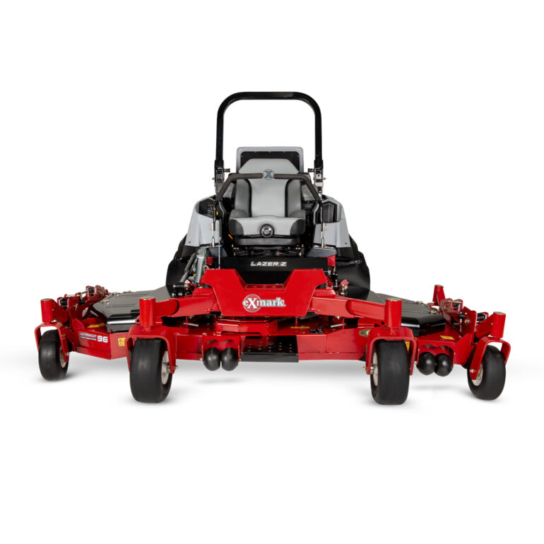 Exmark Lazer Diesel zero turn mower 96-inch deck front