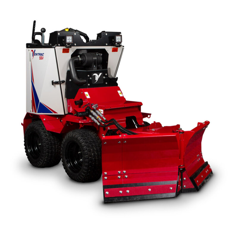 Ventrac SSV with v-blade