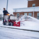 Ventrac SSV with snow blower attachment