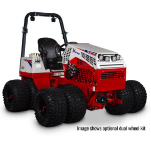 Ventrac 4520 tractor with optional dual wheel kit