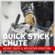 Toro snow blower feature quick stick chute