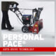 Toro snow blower Personal Pace feature