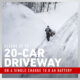 Toro snow blower clears up to 10-car driveway