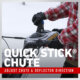 Toro snow blower quick stick chute feature