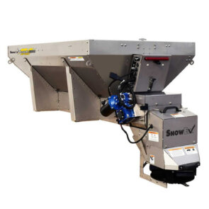 SnowEx Renegade stainless steel salt spreader