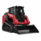 Studio shot of Yanmar TL65RS track loader on white background