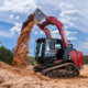 Yanmar TL65RS track loader moving dirt