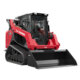 Studio shot of Yanmar TL75RS track loader on white background