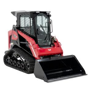 Studio shot of Yanmar TL25RP compact track loader on white background