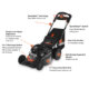 Feature diagram of the Echo LM2116SP walk behind mower