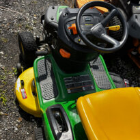 Used John Deere lawn tractor red tag 200518