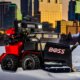 NOSS SR MAG snow plow with V-plow attachment