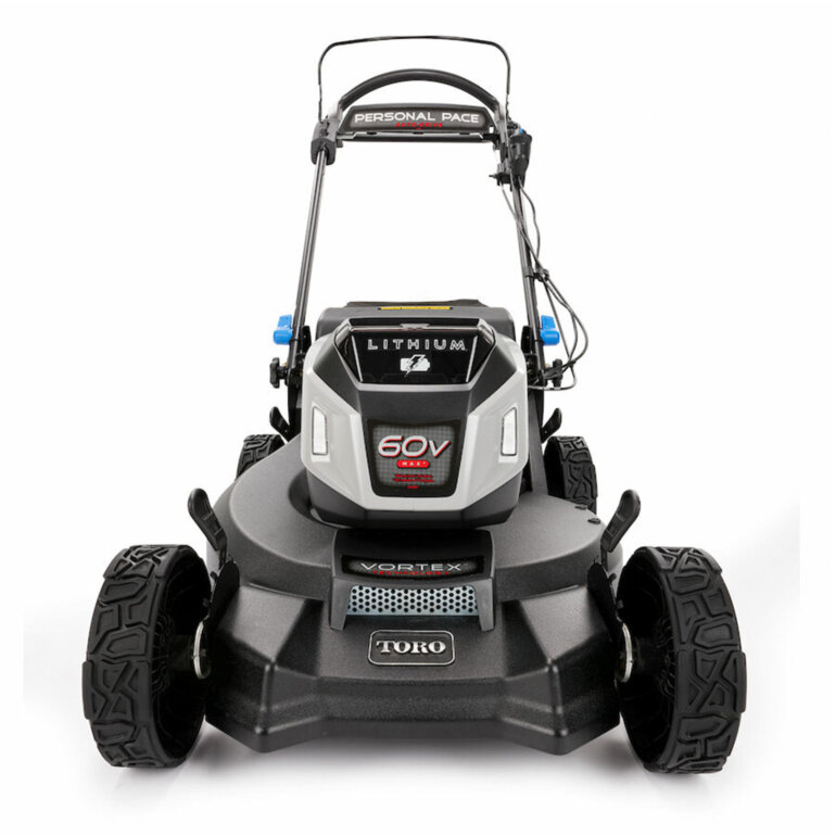 Toro 21568 mower front view